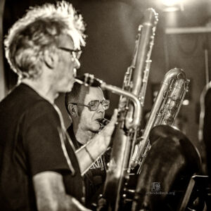 Deep Schrott (Dirk Raulf, Andreas Kaling, Jan Klare, Wollie Kaiser) - Photo: Frank Schindelbeck Jazzfotografie