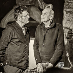 Heinz Sauer, Uwe Oberg - Photo: Schindelbeck