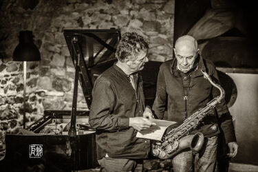 Heinz Sauer, Uwe Oberg - Photo: Schindelbeck