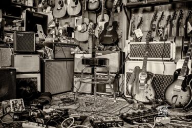 Photo des Gitarristen Kalle Kalima von Frank Schindelbeck Fotografie