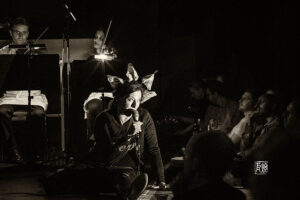 Photo: Erika Stucky, FM Einheit, La Cetra im Porgy & Bess Wien - Frank Schindelbeck Jazzfotografie