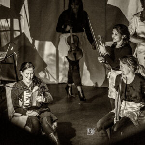 Photo: Erika Stucky, FM Einheit, La Cetra im Porgy & Bess Wien - Frank Schindelbeck Jazzfotografie