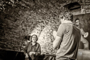 Joelle Leandre & Sebastian Gramss Photo by Frank Schindelbeck