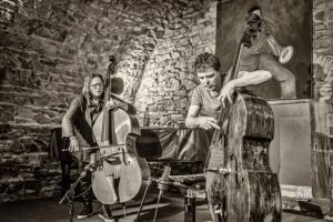Joelle Leandre & Sebastian Gramss Photo by Frank Schindelbeck