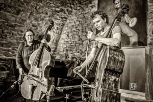 Joelle Leandre & Sebastian Gramss Photo by Frank Schindelbeck