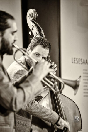 Mario Rom's Interzone / Kranzelbinder / Pirker - by Frank Schindelbeck Jazzfotografie