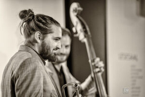 Mario Rom's Interzone / Kranzelbinder / Pirker - by Frank Schindelbeck Jazzfotografie