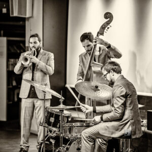 Mario Rom's Interzone / Kranzelbinder / Pirker - by Frank Schindelbeck Jazzfotografie