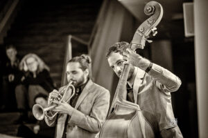 Mario Rom's Interzone / Kranzelbinder / Pirker - by Frank Schindelbeck Jazzfotografie