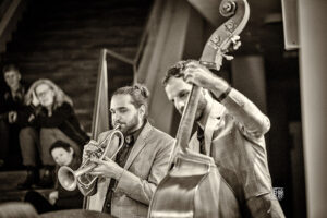 Mario Rom's Interzone / Kranzelbinder / Pirker - by Frank Schindelbeck Jazzfotografie