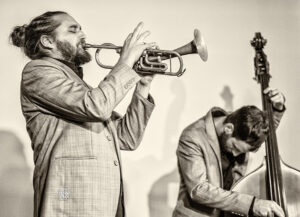 Mario Rom's Interzone / Kranzelbinder / Pirker - by Frank Schindelbeck Jazzfotografie