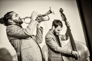 Mario Rom's Interzone / Kranzelbinder / Pirker - by Frank Schindelbeck Jazzfotografie