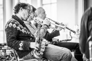 Pierre Morel Valentin Garvie, Rudi Mahall - Sebastian Gramss States of Play - Photo: Schindelbeck