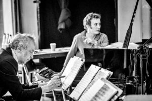 Rudi Mahall, Philip Zoubek - Sebastian Gramss - States of Play - Photo: Schindelbeck