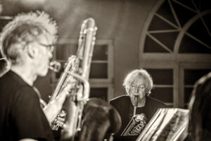 Deep Schrott (Dirk Raulf, Andreas Kaling, Jan Klare, Wollie Kaiser) - Photo: Frank Schindelbeck Jazzfotografie