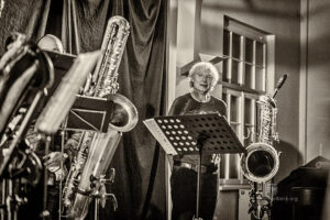Deep Schrott (Dirk Raulf, Andreas Kaling, Jan Klare, Wollie Kaiser) - Photo: Frank Schindelbeck Jazzfotografie
