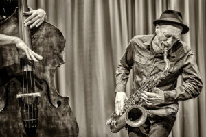 Eskelin / Weber / Griener @ Just Music Festival 2018 / Photo: Schindelbeck