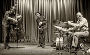 Eskelin / Weber / Griener @ Just Music Festival 2018 / Photo: Schindelbeck