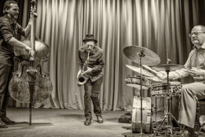 Eskelin / Weber / Griener @ Just Music Festival 2018 / Photo: Schindelbeck