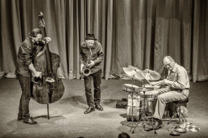 Eskelin / Weber / Griener @ Just Music Festival 2018 / Photo: Schindelbeck