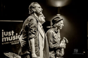 Eskelin / Weber / Griener @ Just Music Festival 2018 / Photo: Schindelbeck