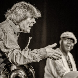 Jon Sass & Arkady Shilkloper - Photo by Frank Schindelbeck