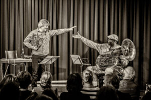 Jon Sass & Arkady Shilkloper - Photo by Frank Schindelbeck