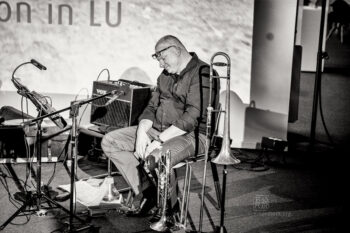 Ditzner - King - Kirsch - CD Release Konzert One Afternoon in LU - Konzert im Wilhelm-Hack-Museum in Ludwigshafen am 241214 - Photo: Frank Schindelbeck