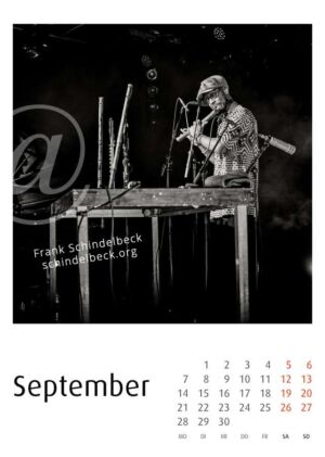 Jazzkalender 2026 - Enjoy Jazz Festival - Frank Schindelbeck Jazzfotografie - September