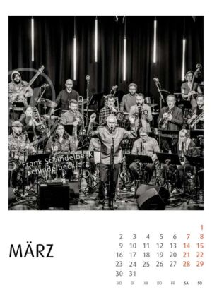 Jazzkalender 2026 - Enjoy Jazz Festival - Frank Schindelbeck Jazzfotografie - März