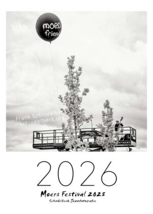 Jazzkalender 2026 - Moers Festival - Frank Schindelbeck Jazzfotografie - Titel