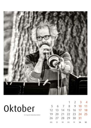 Jazzkalender 2026 - Moers Festival - Frank Schindelbeck Jazzfotografie - Oktober