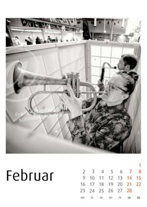 Jazzkalender 2026 - Moers Festival - Frank Schindelbeck Jazzfotografie - Februar