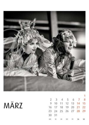 Jazzkalender 2026 - Moers Festival - Frank Schindelbeck Jazzfotografie - März