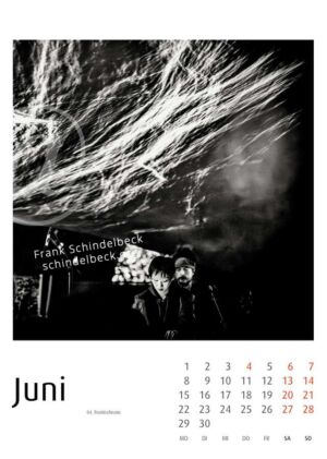 Jazzkalender 2026 - Moers Festival - Frank Schindelbeck Jazzfotografie - Juni