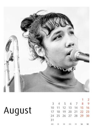Jazzkalender 2026 - Moers Festival - Frank Schindelbeck Jazzfotografie - August