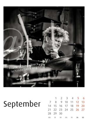 Jazzkalender 2026 - Jazzfestival Saalfelden - Frank Schindelbeck Jazzfotografie - September