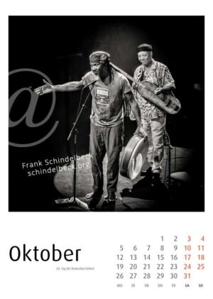 Jazzkalender 2026 - Jazzfestival Saalfelden - Frank Schindelbeck Jazzfotografie - Oktober