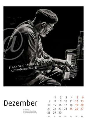 Jazzkalender 2026 - Jazzfestival Saalfelden - Frank Schindelbeck Jazzfotografie - Dezember