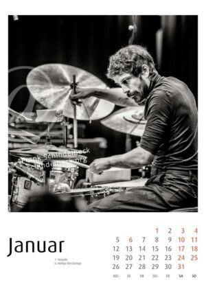 Jazzkalender 2026 - Jazzfestival Saalfelden - Frank Schindelbeck Jazzfotografie - Januar