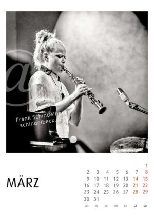 Jazzkalender 2026 - Jazzfestival Saalfelden - Frank Schindelbeck Jazzfotografie - März