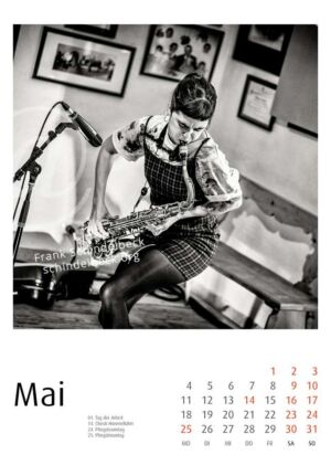 Jazzkalender 2026 - Jazzfestival Saalfelden - Frank Schindelbeck Jazzfotografie - Mai