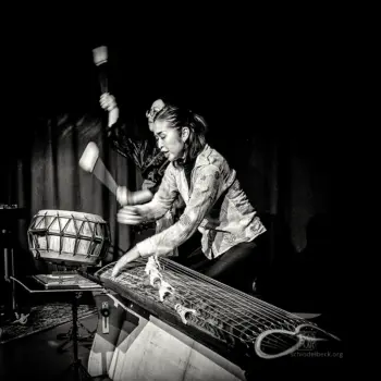 Naoko Kikuchi, Taiko Saito, Niko Meinhold, Koto Koko Trio - Fotografie: Frank Schindelbeck Jazzfotografie