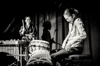 Naoko Kikuchi, Taiko Saito, Niko Meinhold, Koto Koko Trio - Fotografie: Frank Schindelbeck Jazzfotografie