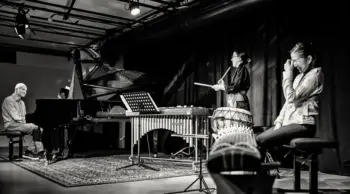 Naoko Kikuchi, Taiko Saito, Niko Meinhold, Koto Koko Trio - Fotografie: Frank Schindelbeck Jazzfotografie