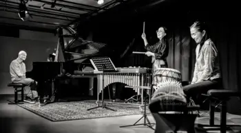 Naoko Kikuchi, Taiko Saito, Niko Meinhold, Koto Koko Trio - Fotografie: Frank Schindelbeck Jazzfotografie