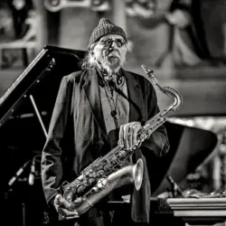 Charles Lloyd Sky Quartet mit Jason Moran, Larry Grenadier und Kweku Sumbry - Enjoy Jazz Christuskirche Mannheim 2511 - Frank Schindelbeck Jazzfotografie