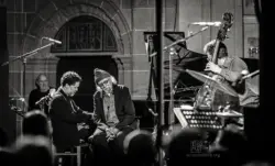 Charles Lloyd Sky Quartet mit Jason Moran, Larry Grenadier und Kweku Sumbry - Enjoy Jazz Christuskirche Mannheim 2511 - Frank Schindelbeck Jazzfotografie