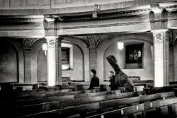 Charles Lloyd Sky Quartet mit Jason Moran, Larry Grenadier und Kweku Sumbry - Enjoy Jazz Christuskirche Mannheim 2511 - Frank Schindelbeck Jazzfotografie