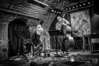Lömsch Lehmann und Mario Fadani im Jazzhaus Heidelberg - Photo: Frank Schindelbeck Jazzfotografie